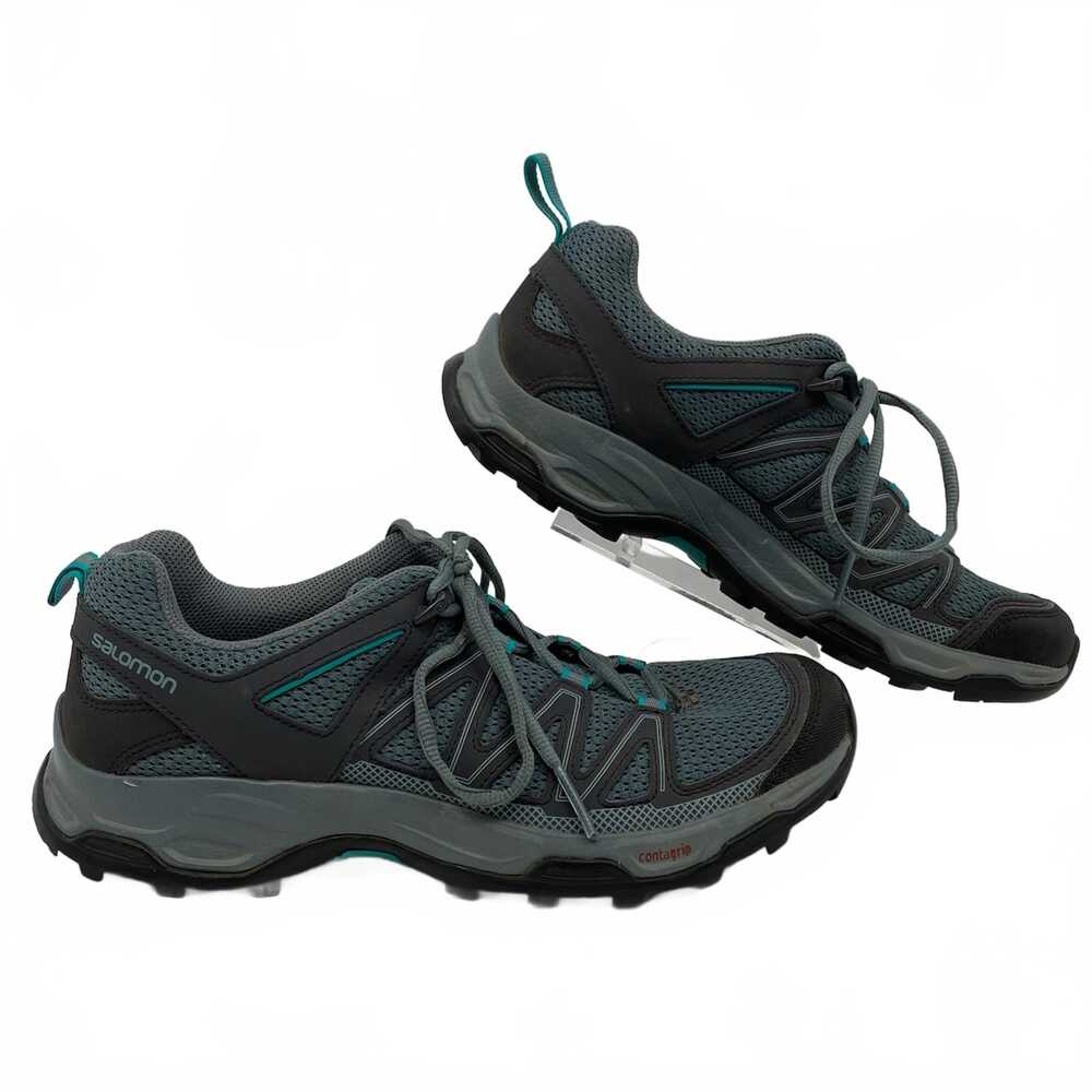 Salomon Blue Gray Pathfinder Sneakers | Women’s Size 10
